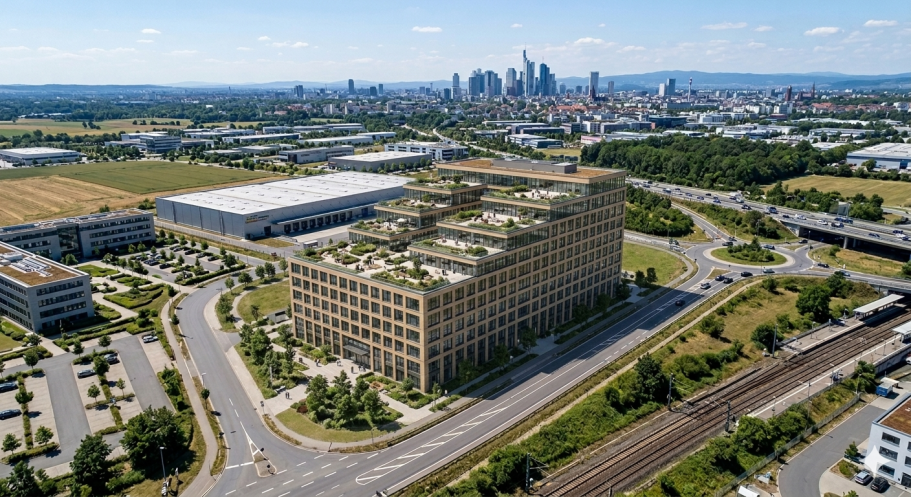 Entwicklungsgrundstück nahe Frankfurt am Main Hochhaus Entwicklung Grundstück Frankfurt